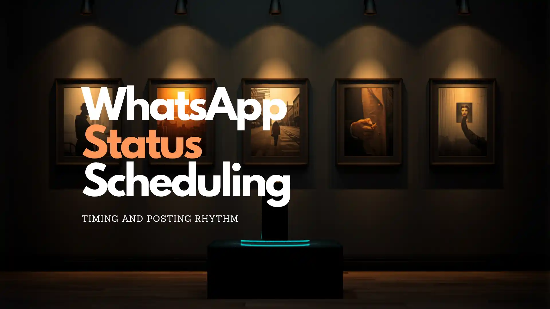 Wann sollte ich WhatsApp-Status-Updates auf Android planen?
