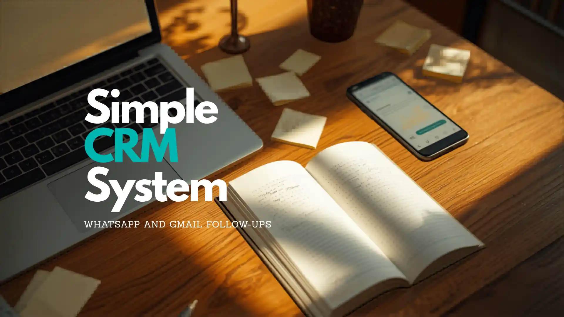 Come creare un semplice sistema CRM di follow-up con WhatsApp e Gmail