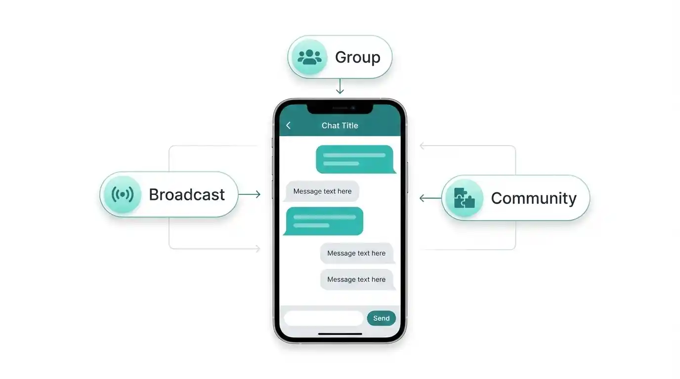 Επισκόπηση: Λίστα μετάδοσης vs Ομάδα vs Κοινότητα